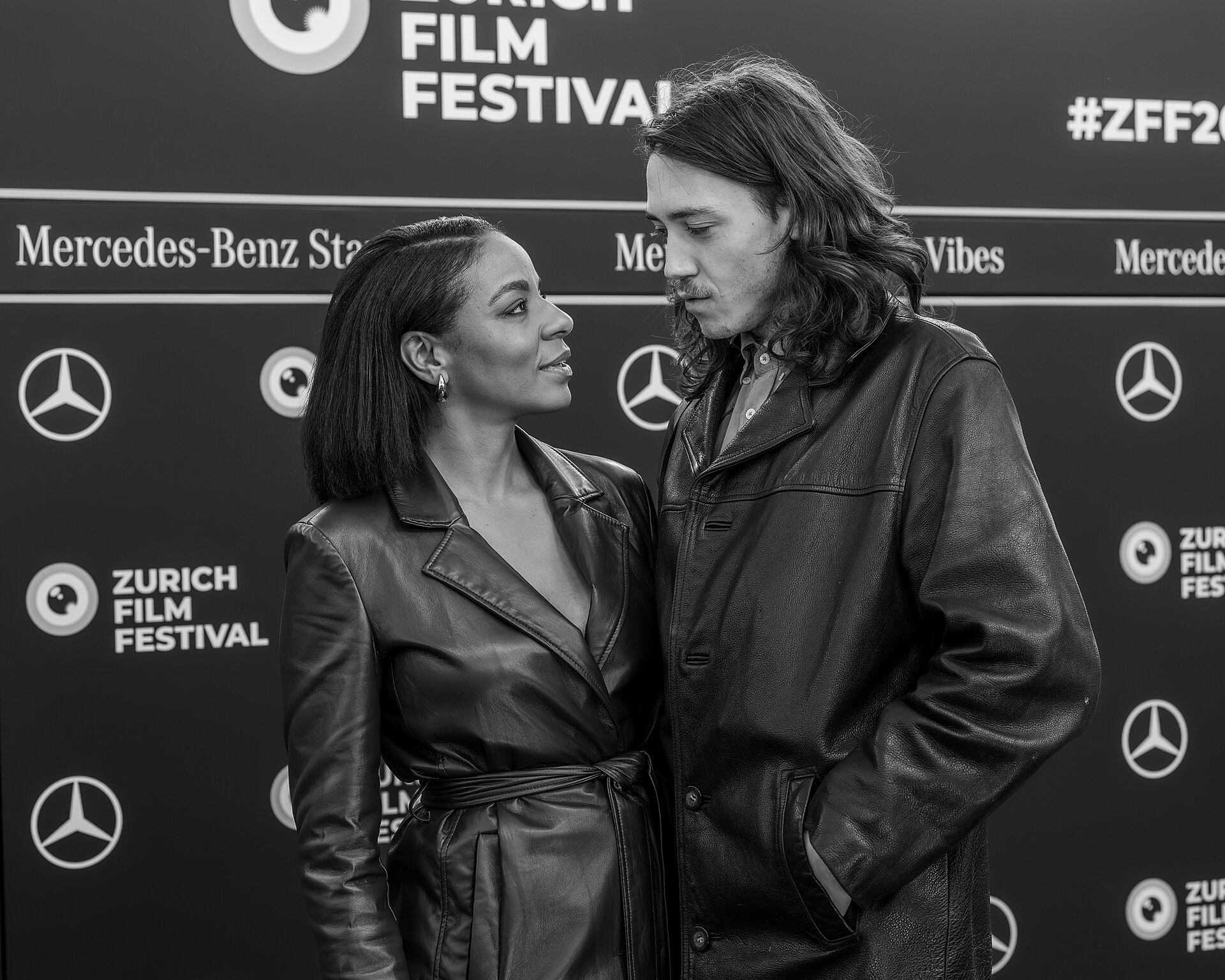 Luisa Wolf on the Green Carpet at the 2025 Zurich Film Festival.