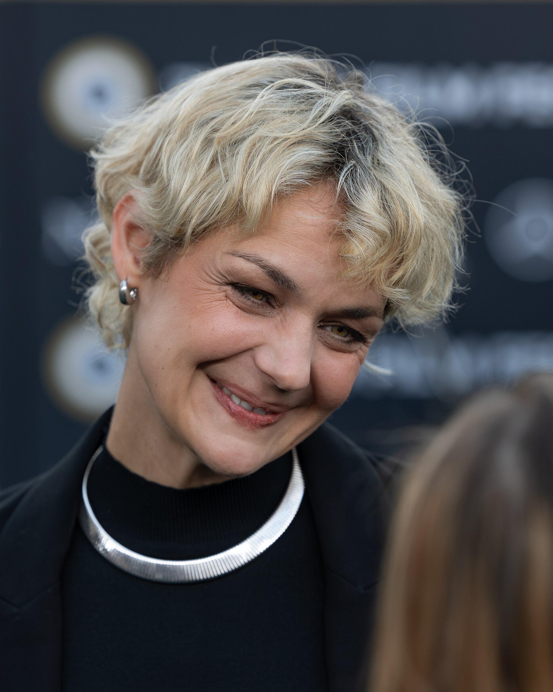 Luise Heyer on the Green Carpet at the 2025 Zurich Film Festival.