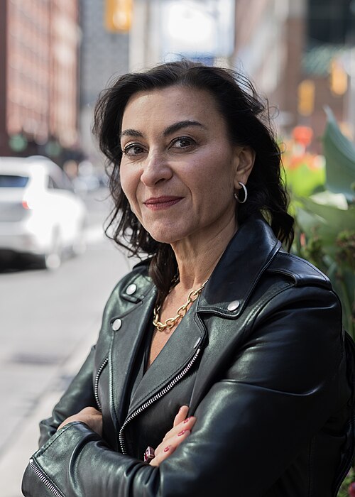 Lynsey Addario photographed during the 2025 Toronto International Film Festival