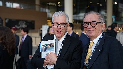 Jeff Krolik, Giovanni De Micheli at MBZUAI for The Abu Dhabi AI Summit – Edge & Beyond