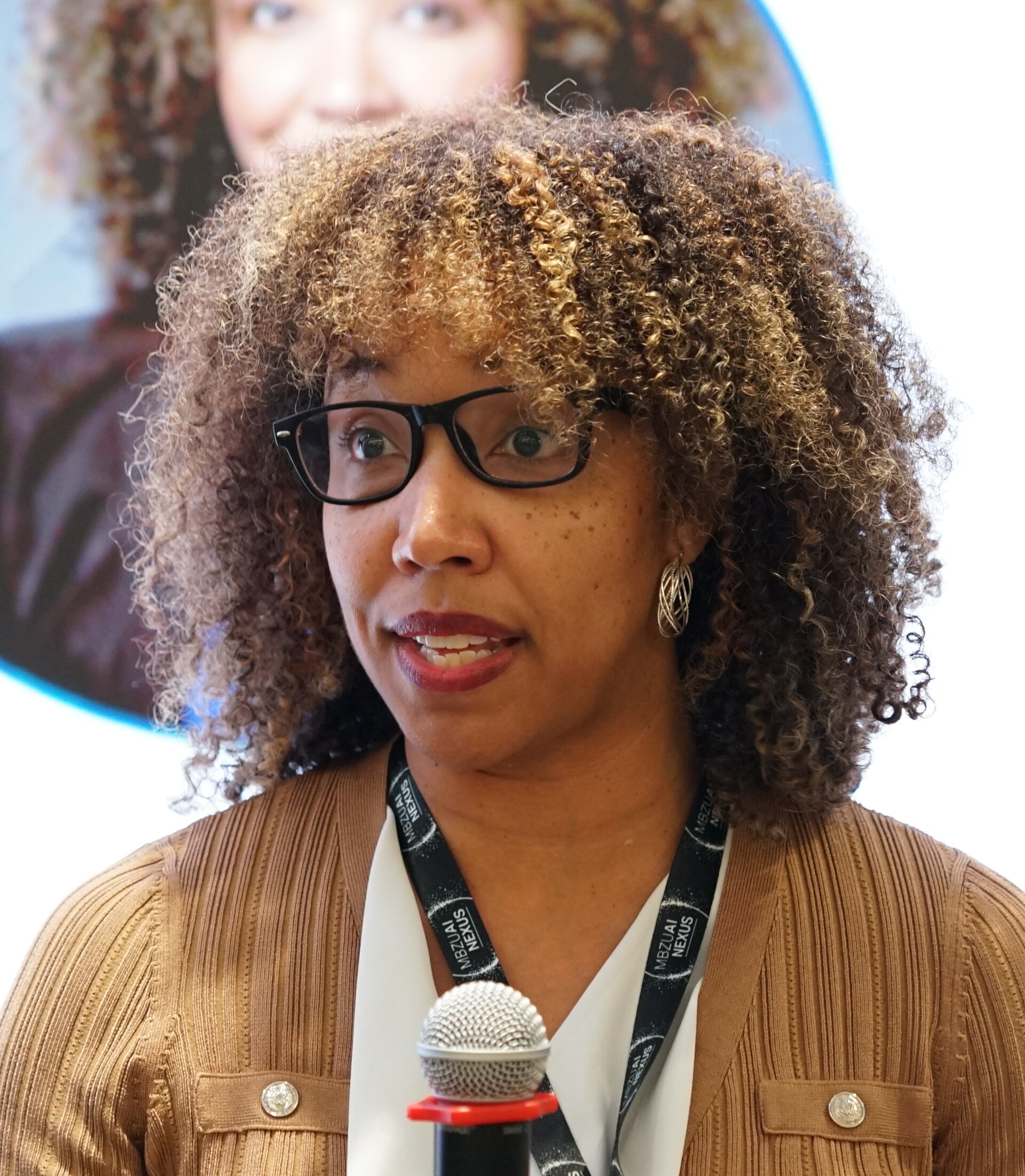 Shaundra "Shani" Daily in MBZUAI for The Abu Dhabi AI Summit – Edge & Beyond