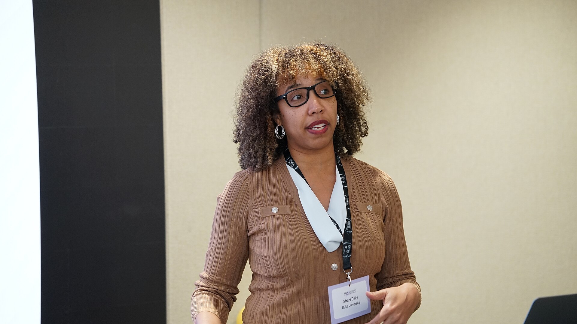 Shaundra "Shani" Daily in MBZUAI for The Abu Dhabi AI Summit – Edge & Beyond