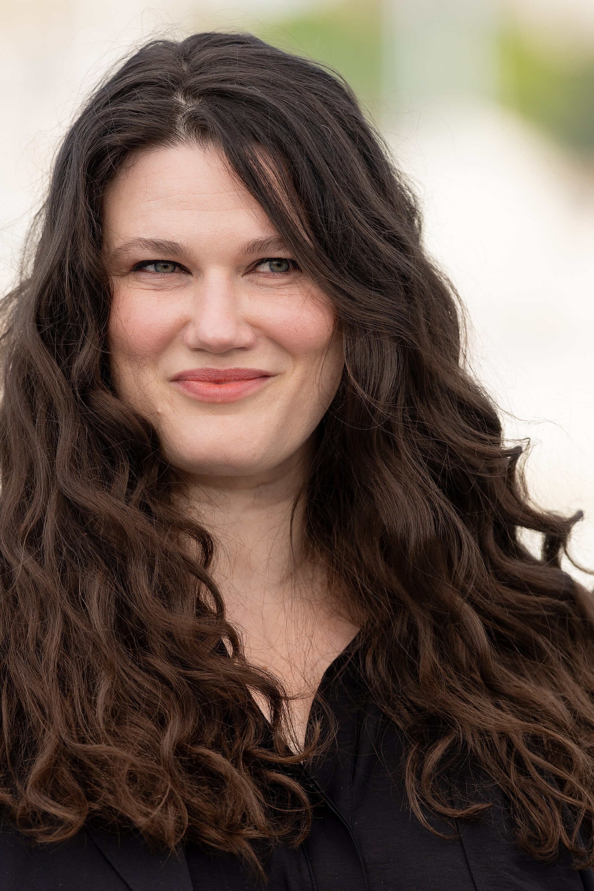 Mascha Schilinski presenting the movie Sound of Falling at the 2025 Cannes Film Festival