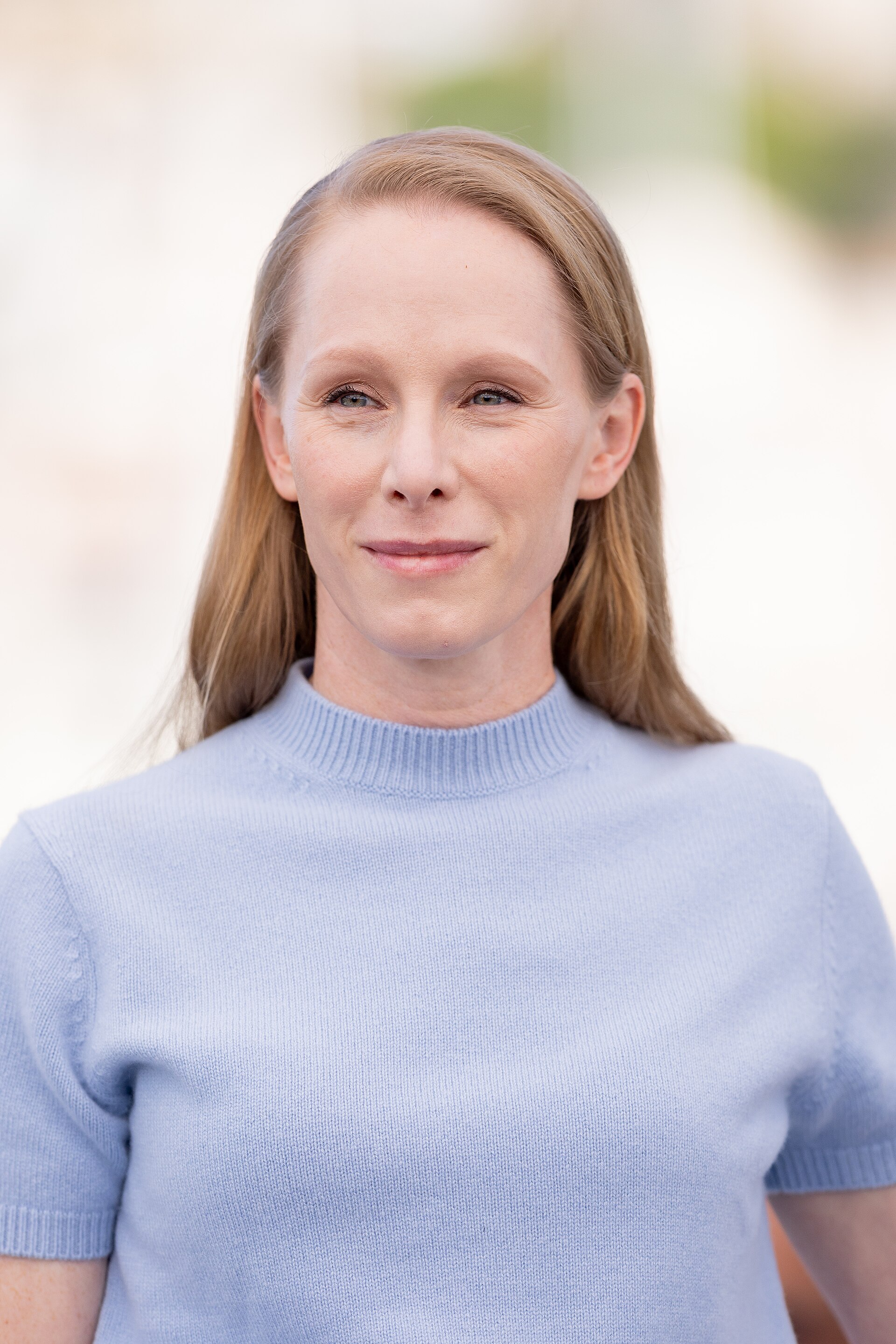 Susanne Wuest presenting the movie Sound of Falling at the 2025 Cannes Film Festival