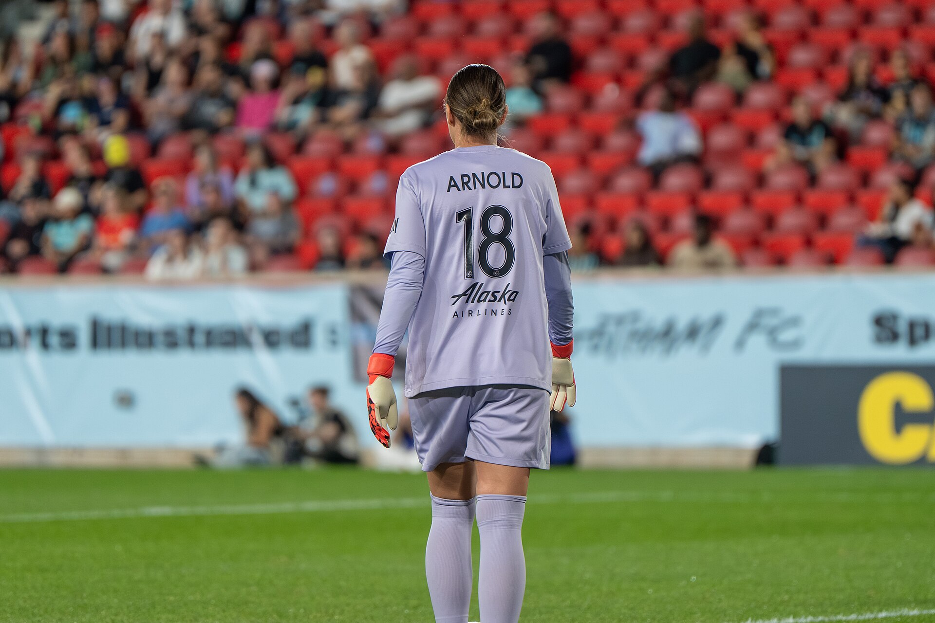 Mackenzie Arnold during Gotham FC vs Portland Thorns FC on 26 Sep 2025