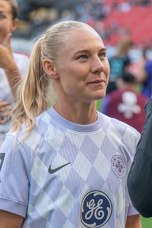 Maddie Pokorny during Gotham FC vs Racing Louisville on Oct 19, 2025