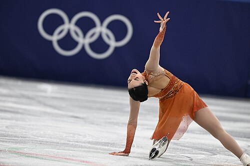 MILAN, ITALY - 06 FEBRUARY 2026: Madeline Schizas of Canada compete during the Figure Skating Team Event Women Single Skating Short Program at the Olympic Winter Games Milano Cortina 2026  Milano Ice Skating Arena on February 06, 2026 in ,