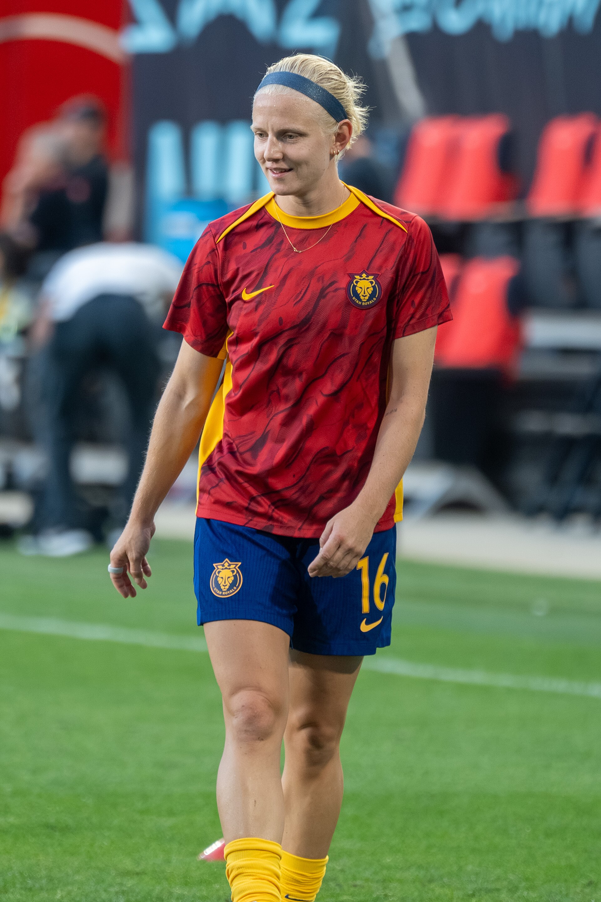 Madison Pogarch during Gotham FC vs Utah Royals on Aug 23 2025
