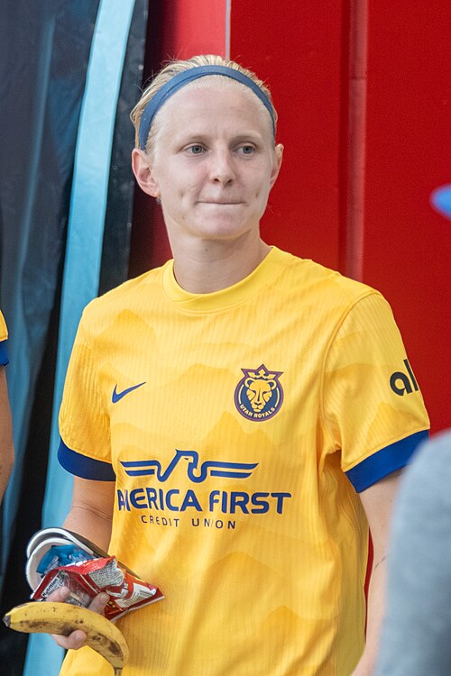 Madison Pogarch during Gotham FC vs Utah Royals on Aug 23 2025