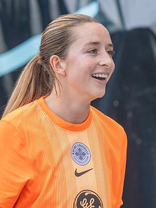 Madison White during Gotham FC vs Racing Louisville on Oct 19, 2025