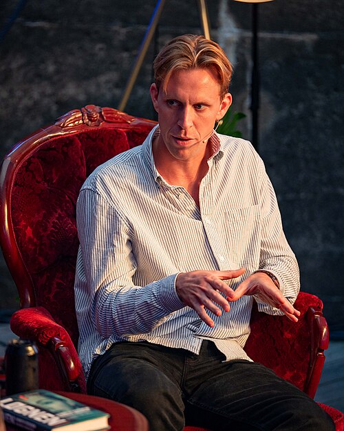 Magnus Braaten at the True Crime Festival in Arendal, Norway, 2025