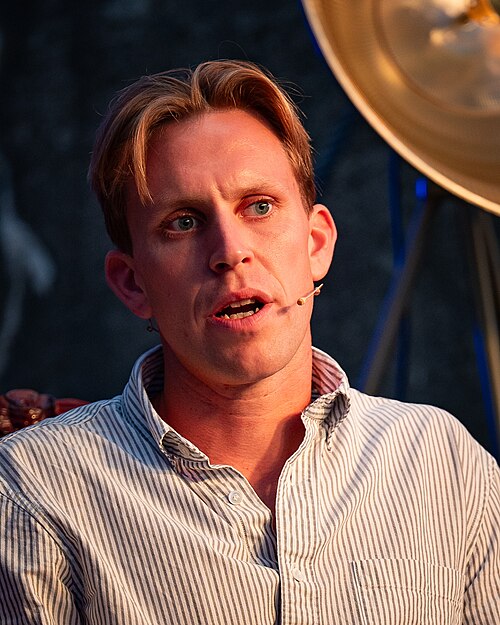 Magnus Braaten at the True Crime Festival in Arendal, Norway, 2025