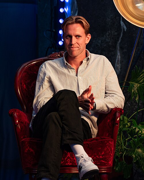 Magnus Braaten at the True Crime Festival in Arendal, Norway, 2025