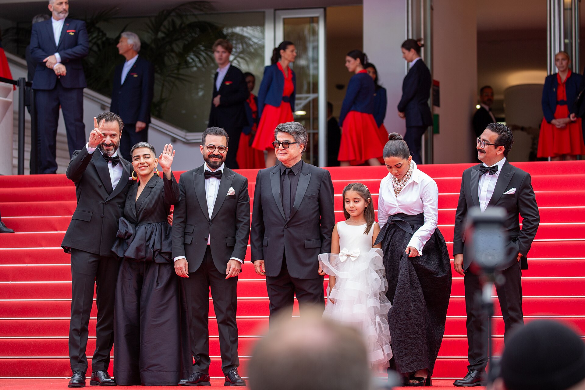 Cast of Un Simple Accident on Cannes Red Carpet Steps for Premiere