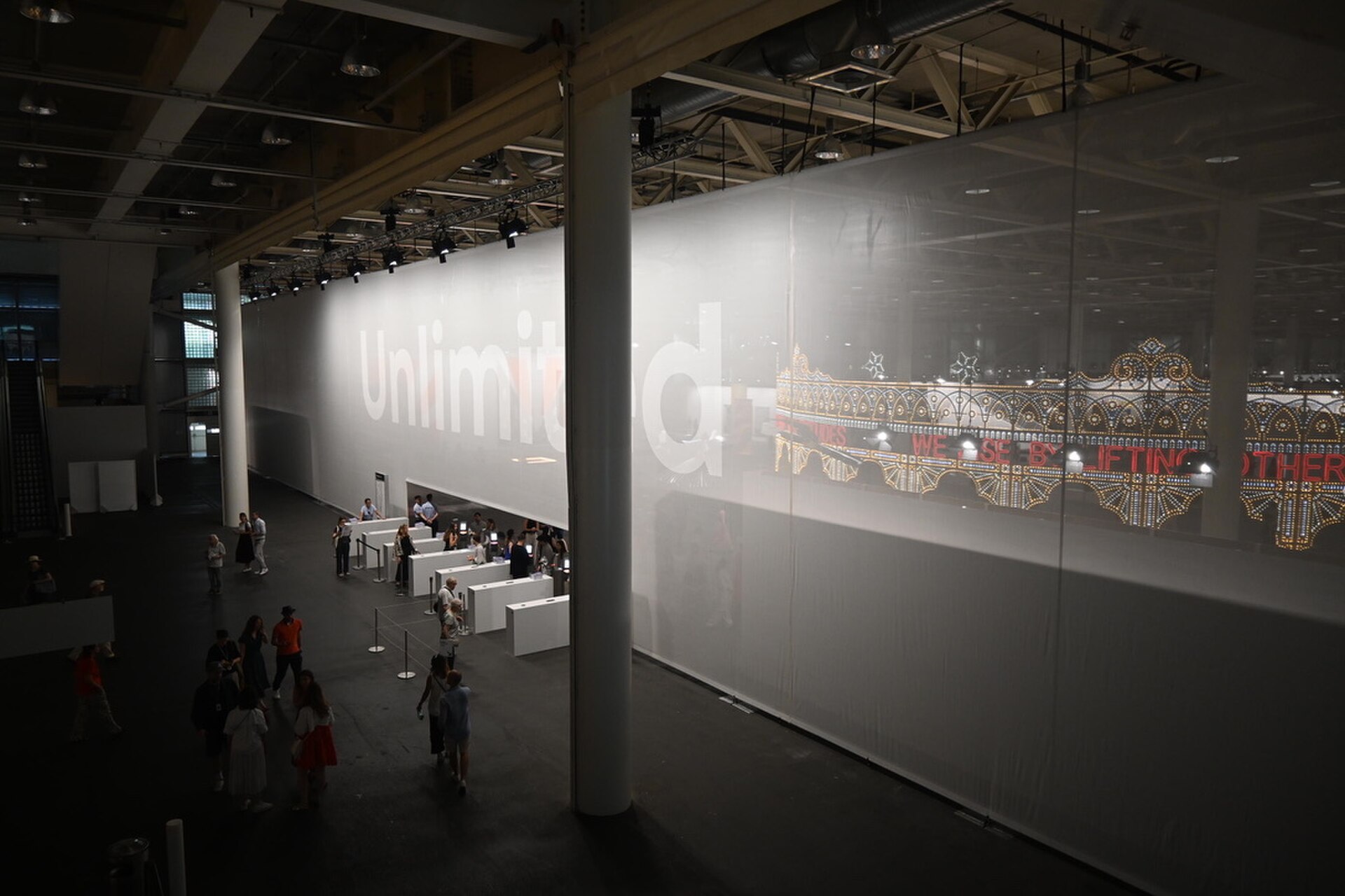 Main Entrance to Unlimited at Art Basel 2025 in Basel, Switzerland in June 2025