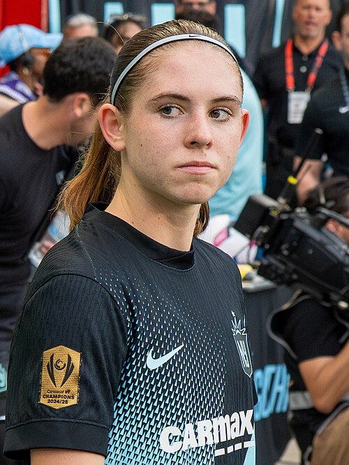 Mak Whitham during Gotham FC vs Bay FC on 6.21.25