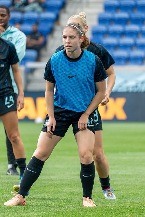 Mak Whitham during Gotham FC vs San Diego Wave on 5.16.25