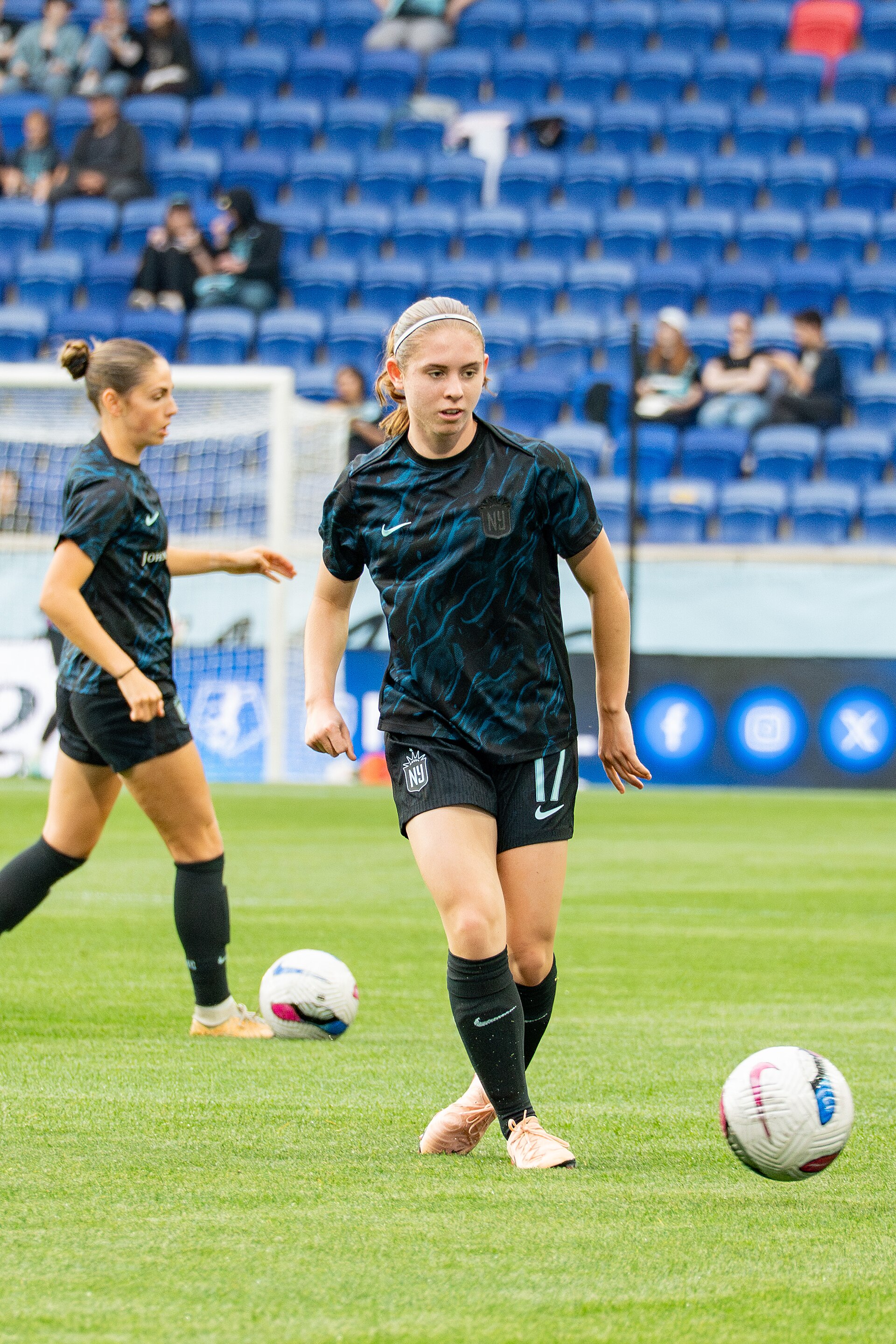 Mak Whitham during Gotham FC vs San Diego Wave on 5.16.25