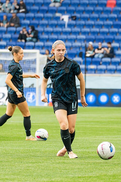 Mak Whitham during Gotham FC vs San Diego Wave on 5.16.25