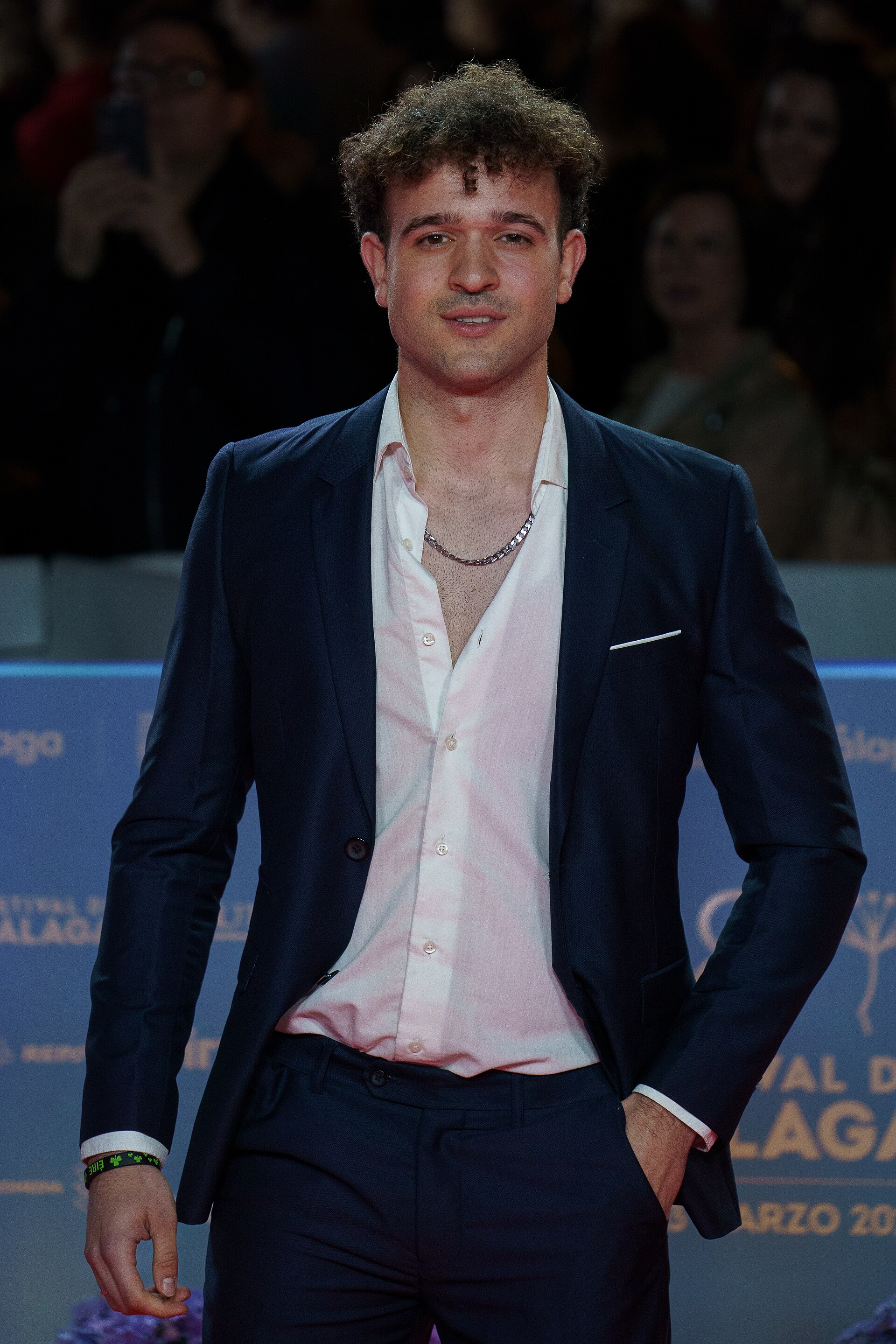 Álex Tahmazyan at the Malaga Film Festival 2025