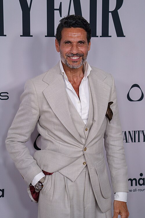 Óscar Higares at the Red Carpet of the Malaga 2025 Festival Vanity Fair party