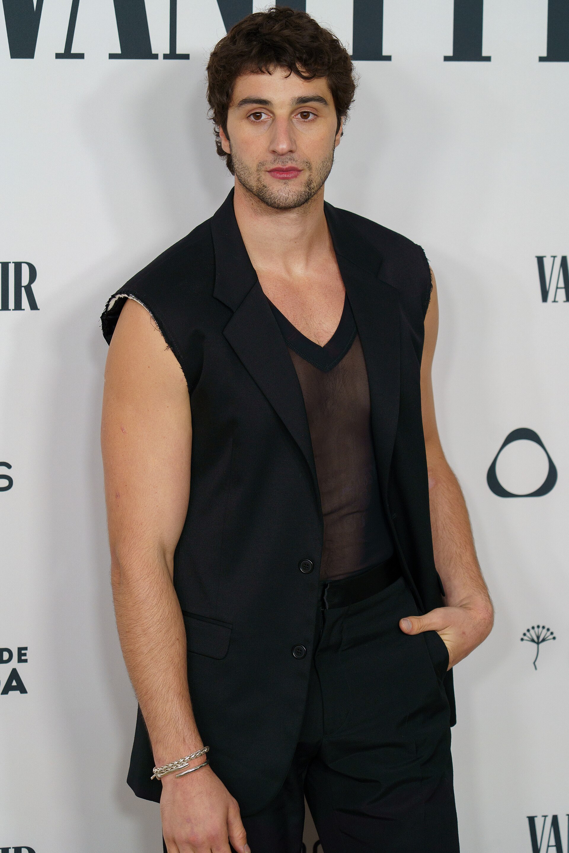 Agustín Della Corte at the Vanity Fair pary during the Malaga 2025 Festival