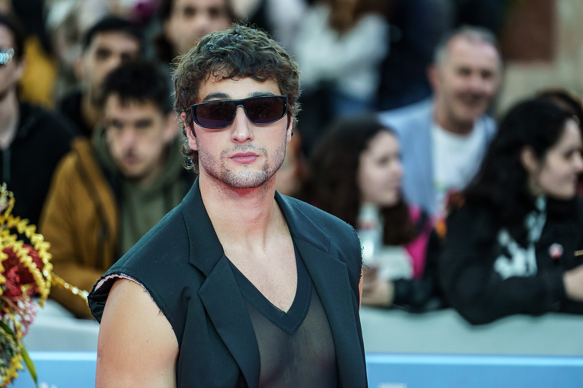 Agustín Della Corte  at the Red Carpet during the Malaga 2025 Festival