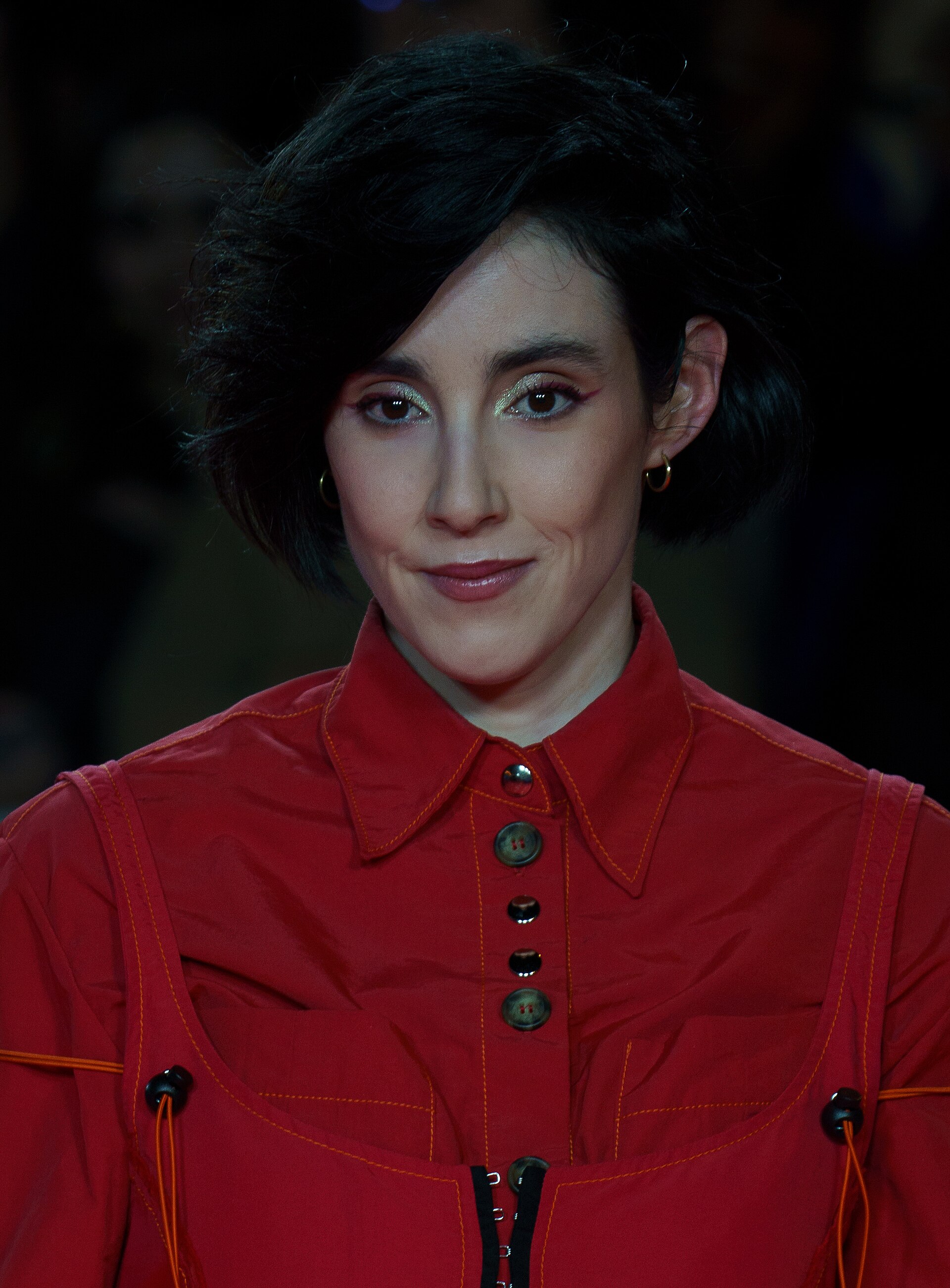 Ainhoa Artetxe at the Red Carpet of the Malaga 2025 Festival next to Cervantes Theater