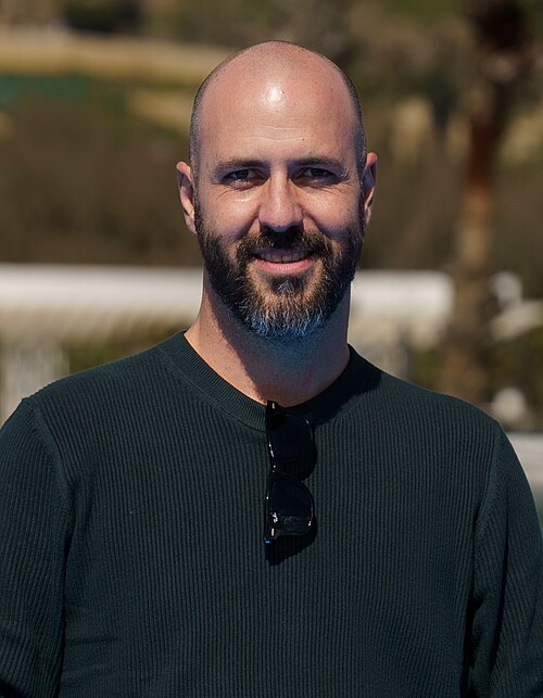 Albert Pintó at the Red Carpet of the Malaga 2025 Festival at Muelle Uno