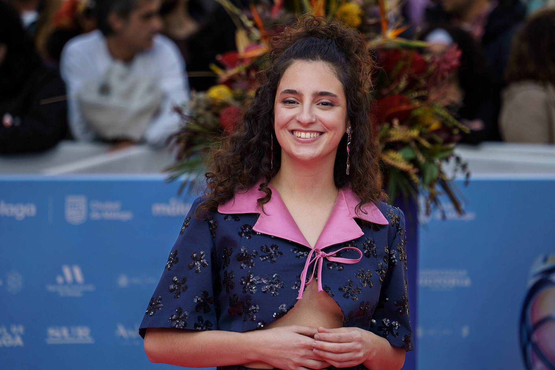 Alicia Armenteros at Red Carpet of Malaga Film Festival 2025