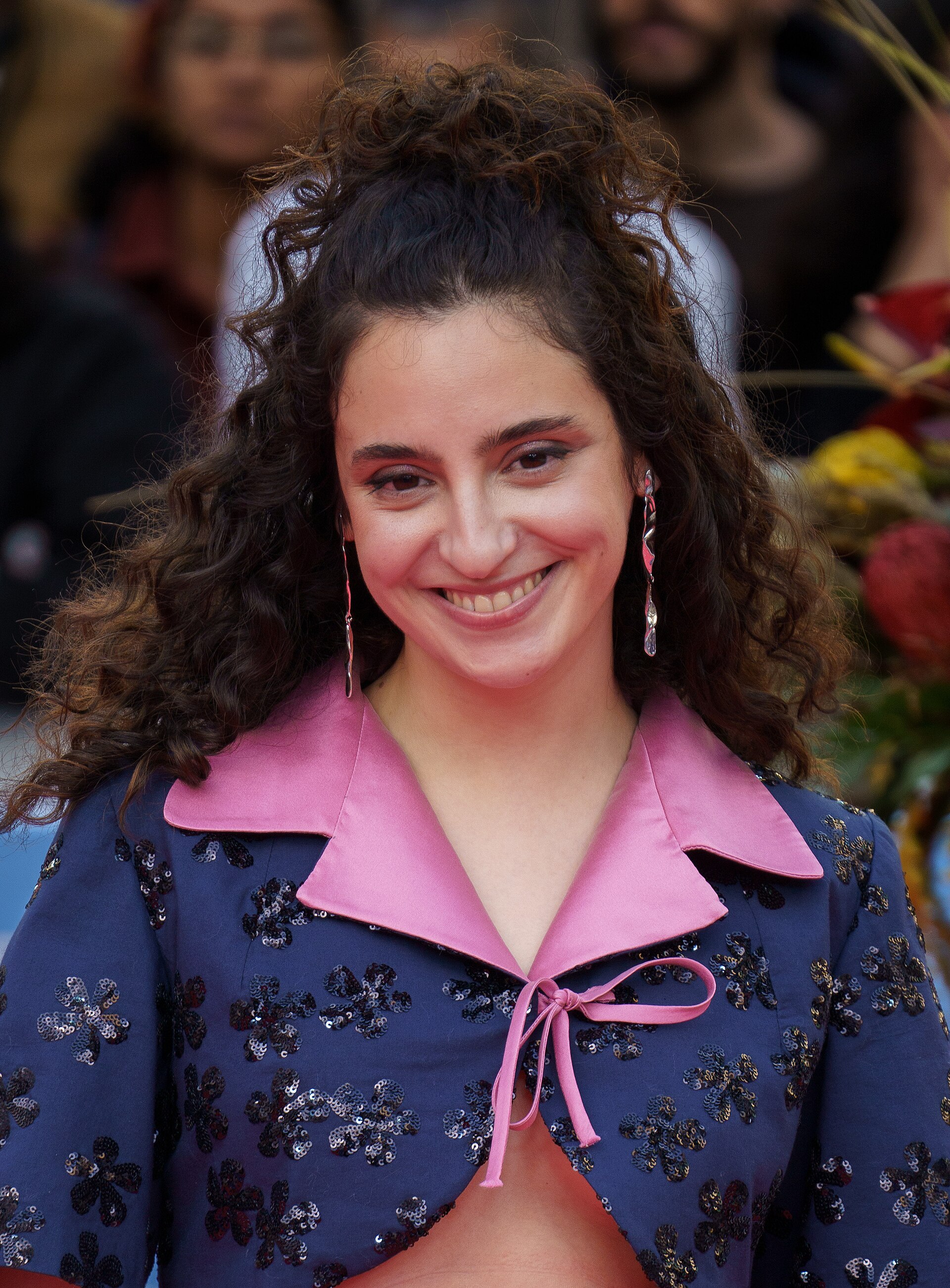 Alicia Armenteros at Red Carpet of Malaga Film Festival 2025