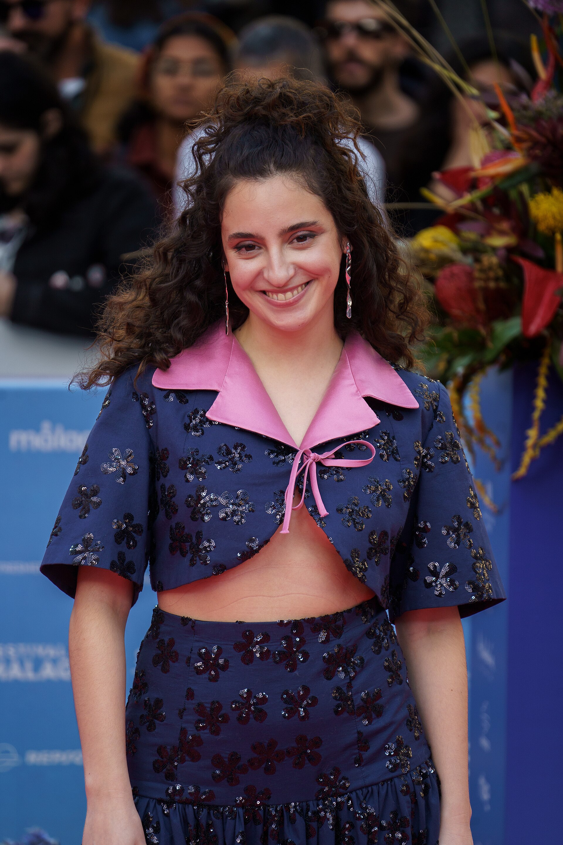 Alicia Armenteros at Red Carpet of Malaga Film Festival 2025