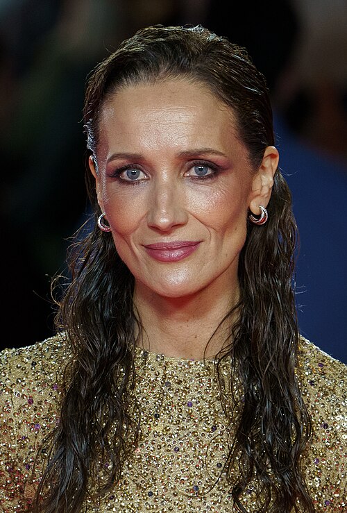 Ana Asensio at the Red Carpet of the Malaga 2025 Festival next to Cervantes Theater