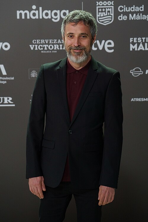 Andrés Gertrudix at the Red Carpet of the Malaga 2025 Festival at Malaga City Council