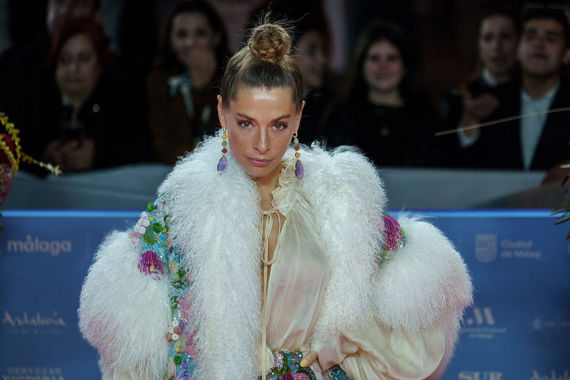Belén Écija at Red Carpet of Malaga Film Festival 2025