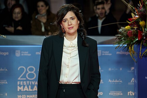 Belén Funes at Red Carpet of Malaga Film Festival 2025