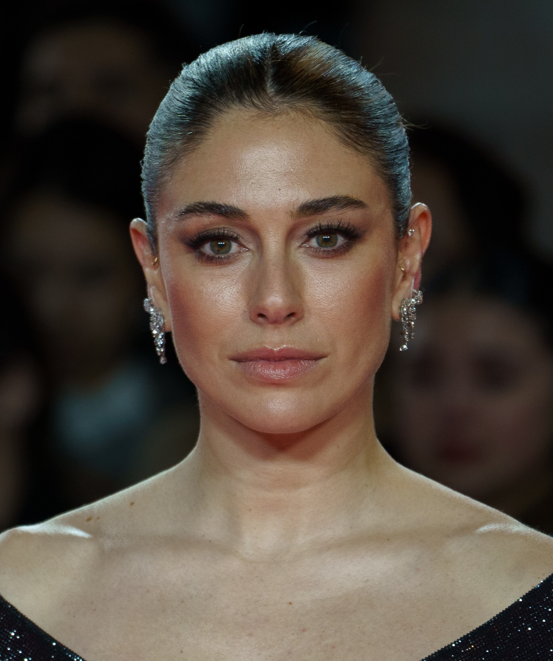 Blanca Suárezi at the Red Carpet of the Malaga 2025 Festival next to Cervantes Theater