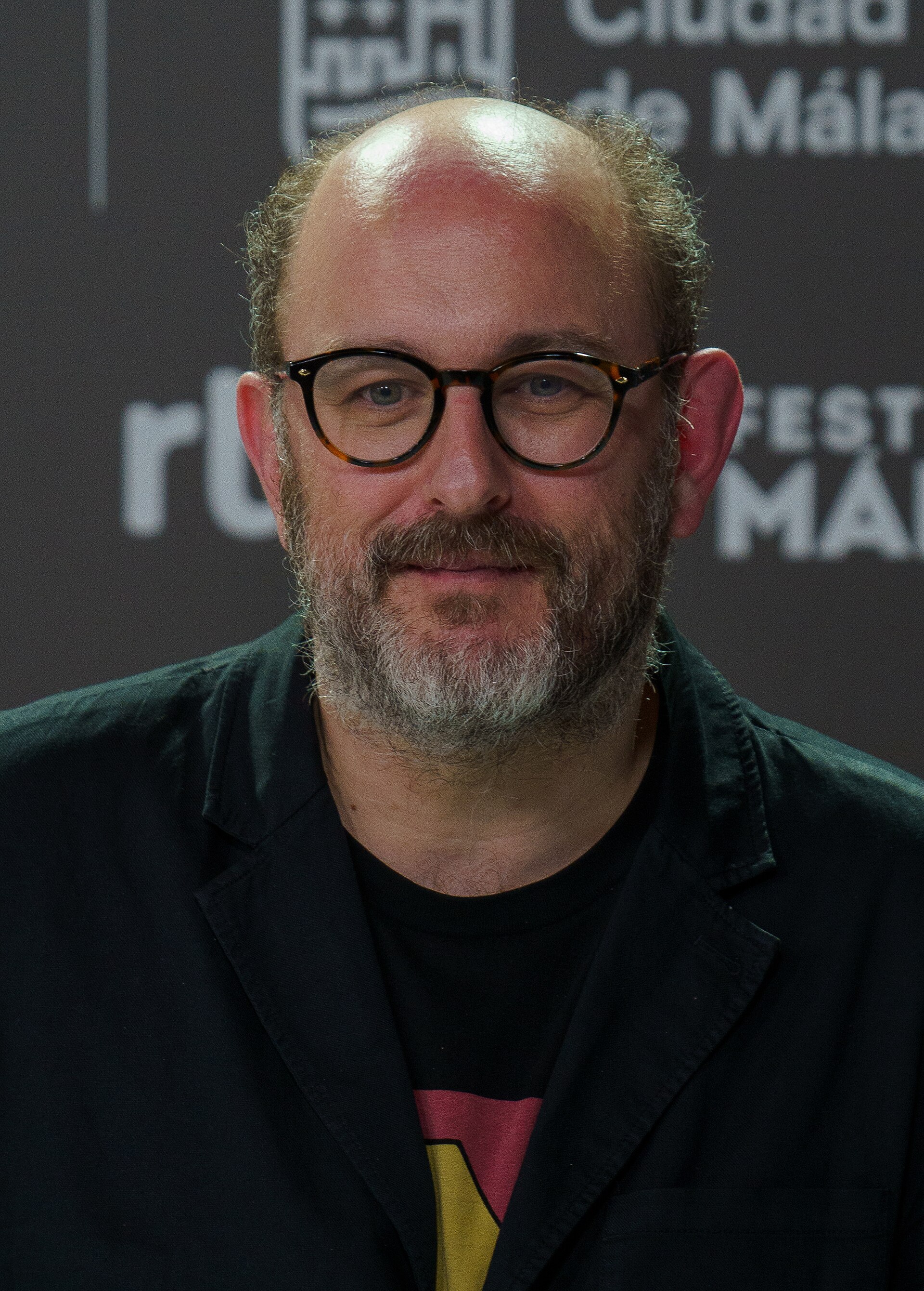 Borja Cobeaga at the Red Carpet of the Malaga 2025 Festival at Malaga City Council