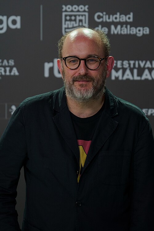 Borja Cobeaga at the Red Carpet of the Malaga 2025 Festival at Malaga City Council