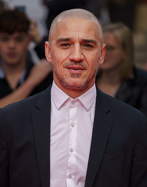 Carlos Librado at the Red Carpet of the Malaga 2025 Festival next to Cervantes Theater