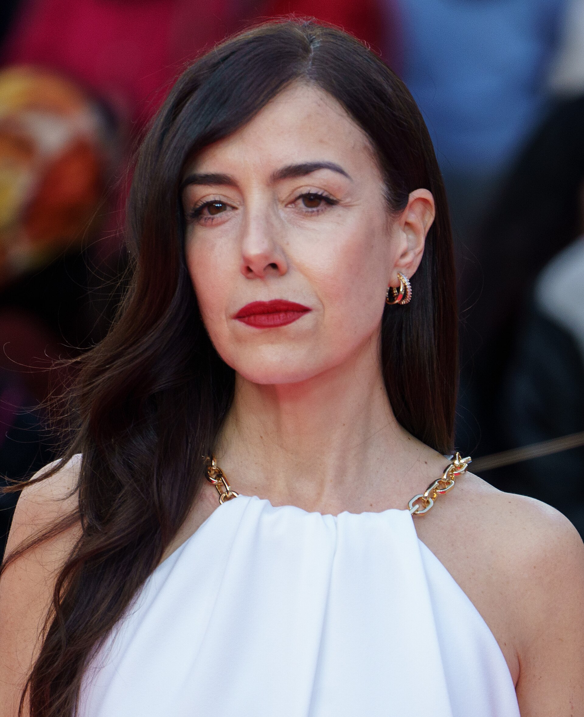 Cecilia Suarez at Red Carpet of Malaga Film Festival 2025