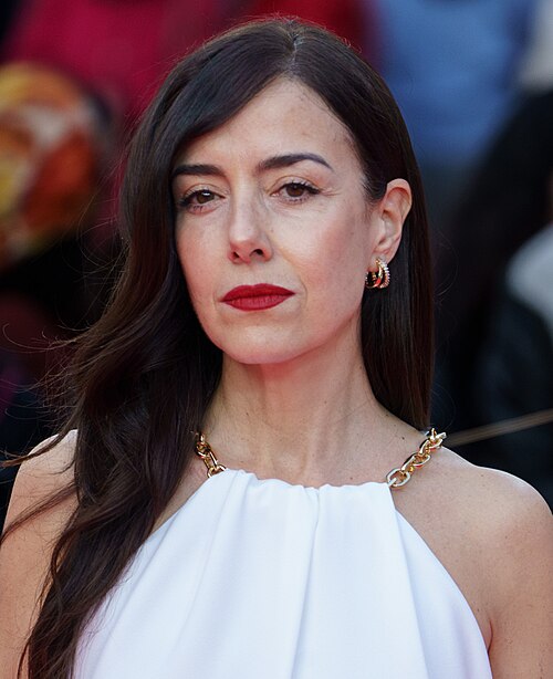 Cecilia Suarez at Red Carpet of Malaga Film Festival 2025