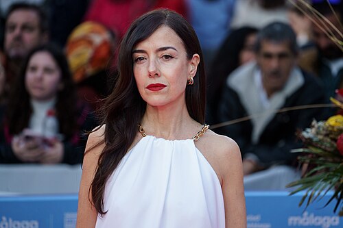 Cecilia Suarez at Red Carpet of Malaga Film Festival 2025