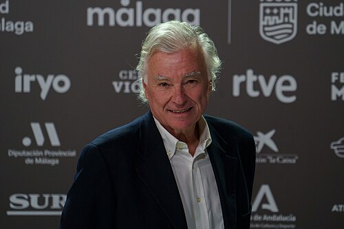 Eduardo Campoy at the Red Carpet of the Malaga 2025 Festival at Malaga City Council