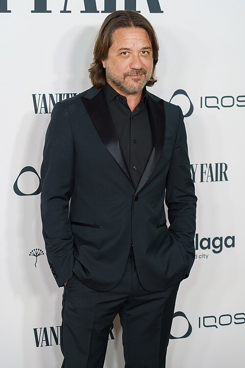Enrique Arce at the Vanity Fair pary during the Malaga 2025 Festival