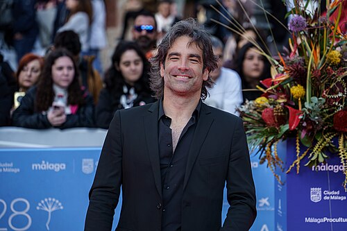 Fernando Corral at the Red Carpet during the Malaga 2025 Festival