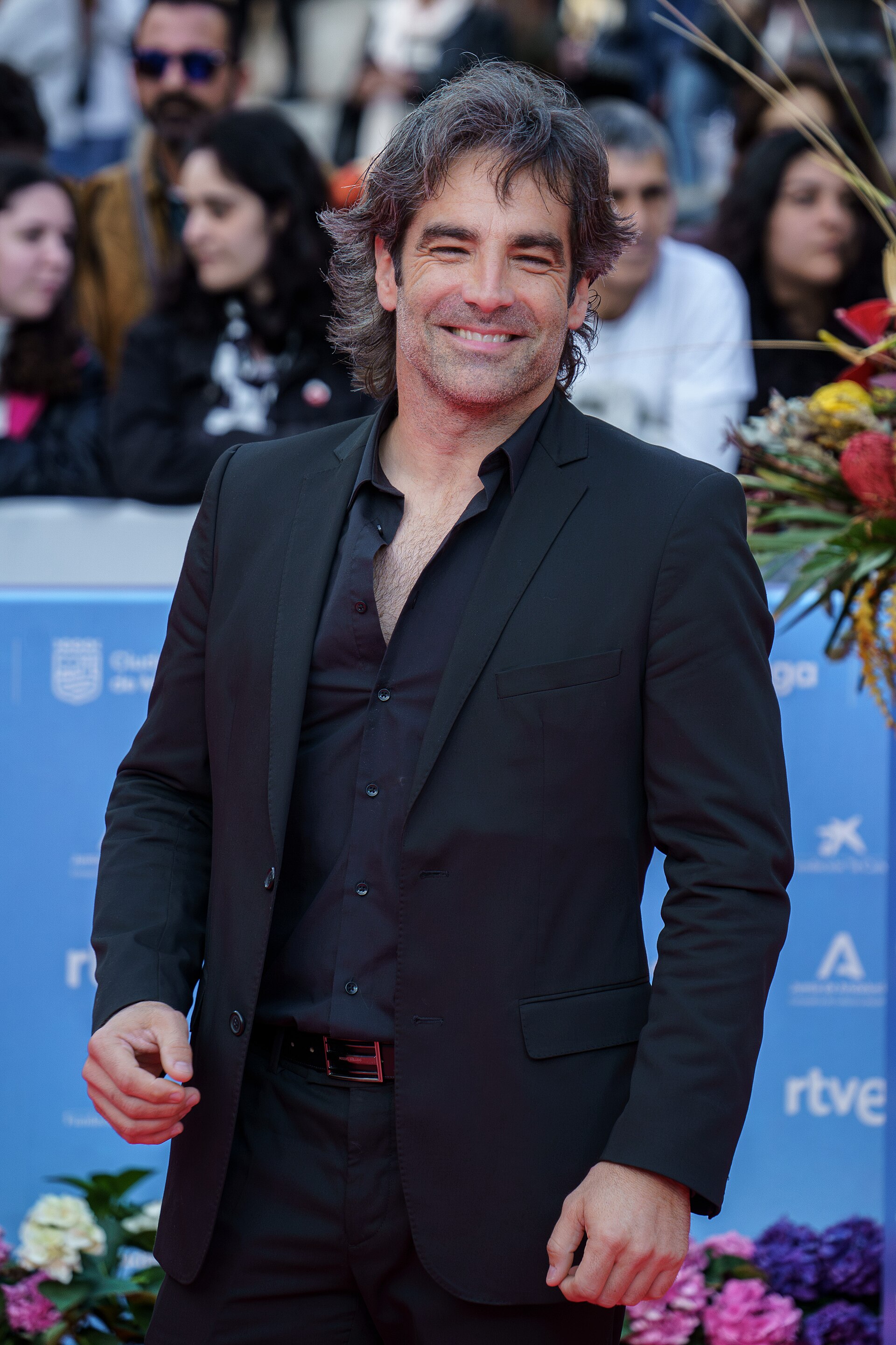 Fernando Corral at the Red Carpet during the Malaga 2025 Festival