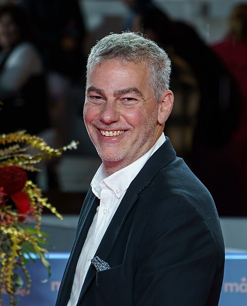 noemí Perez at the Red Carpet of the Malaga 2025 Festival next to Cervantes Theater