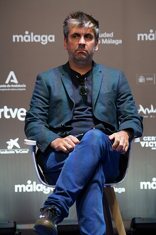 noemí Perez at the Red Carpet of the Malaga 2025 Festival next to Cervantes Theater