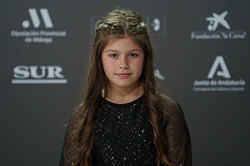 Irati García at the Red Carpet of the Malaga 2025 Festival at Malaga City Council